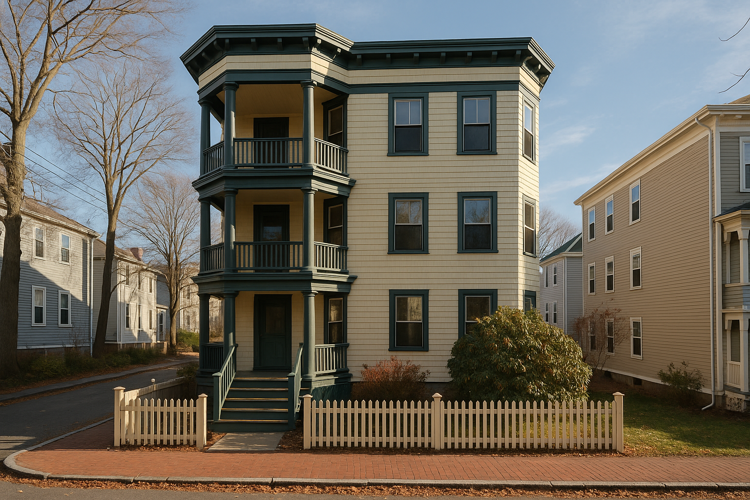 3BR rental in Somerville — Somerville Classic — 3BR triple-decker